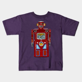 Machine Man Robot Kids T-Shirt